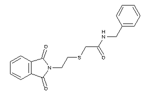 N-benzyl-2-(2-phthalimidoethylthio)acetamide