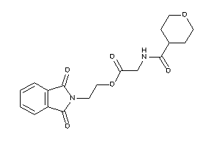 2-(tetrahydropyran-4-carbonylamino)acetic Acid 2-phthalimidoethyl Ester