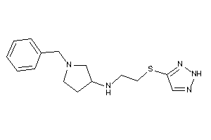 (1-benzylpyrrolidin-3-yl)-[2-(2H-triazol-4-ylthio)ethyl]amine