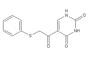 5-[2-(phenylthio)acetyl]uracil