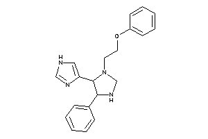 Image of 4-[3-(2-phenoxyethyl)-5-phenyl-imidazolidin-4-yl]-1H-imidazole