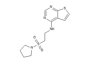 2-pyrrolidinosulfonylethyl(thieno[2,3-d]pyrimidin-4-yl)amine