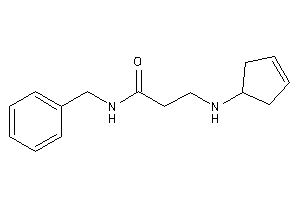 N-benzyl-3-(cyclopent-3-en-1-ylamino)propionamide