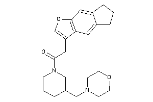 2-(6,7-dihydro-5H-cyclopenta[f]benzofuran-3-yl)-1-[3-(morpholinomethyl)piperidino]ethanone