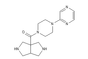 2,3,3a,4,5,6-hexahydro-1H-pyrrolo[3,4-c]pyrrol-6a-yl-(4-pyrazin-2-ylpiperazino)methanone