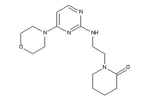 1-[2-[(4-morpholinopyrimidin-2-yl)amino]ethyl]-2-piperidone