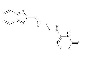 2-[2-(2H-benzimidazol-2-ylmethylamino)ethylamino]-1H-pyrimidin-6-one