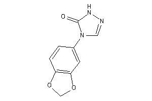 4-(1,3-benzodioxol-5-yl)-1H-1,2,4-triazol-5-one