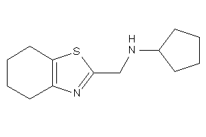 Cyclopentyl(4,5,6,7-tetrahydro-1,3-benzothiazol-2-ylmethyl)amine