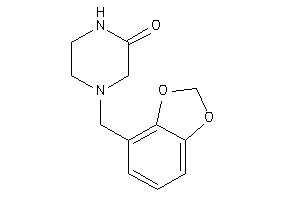 4-(1,3-benzodioxol-4-ylmethyl)piperazin-2-one