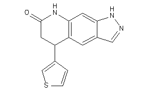 5-(3-thienyl)-1,5,6,8-tetrahydropyrazolo[4,3-g]quinolin-7-one