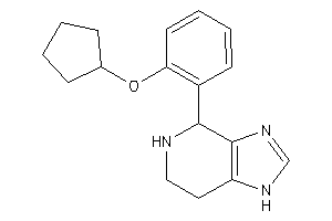 4-[2-(cyclopentoxy)phenyl]-4,5,6,7-tetrahydro-1H-imidazo[4,5-c]pyridine