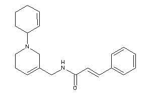 N-[(1-cyclohex-2-en-1-yl-3,6-dihydro-2H-pyridin-5-yl)methyl]-3-phenyl-acrylamide