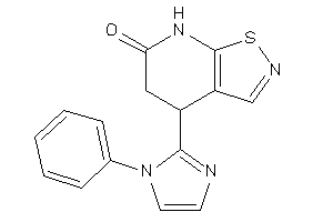 Image of 4-(1-phenylimidazol-2-yl)-5,7-dihydro-4H-isothiazolo[5,4-b]pyridin-6-one