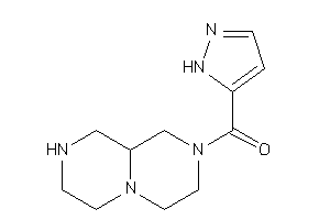 1,2,3,4,6,7,9,9a-octahydropyrazino[1,2-a]pyrazin-8-yl(1H-pyrazol-5-yl)methanone