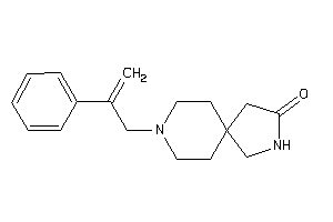 8-(2-phenylallyl)-3,8-diazaspiro[4.5]decan-2-one