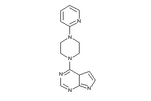 4-[4-(2-pyridyl)piperazino]-4aH-pyrrolo[2,3-d]pyrimidine