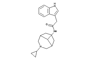 N-(7-cyclopropyl-7-azabicyclo[3.3.1]nonan-9-yl)-2-(1H-indol-3-yl)acetamide