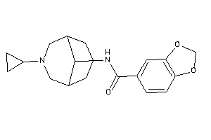 N-(7-cyclopropyl-7-azabicyclo[3.3.1]nonan-9-yl)-piperonylamide