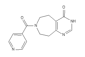 Image of 7-isonicotinoyl-5,6,8,9-tetrahydro-3H-pyrimido[4,5-d]azepin-4-one