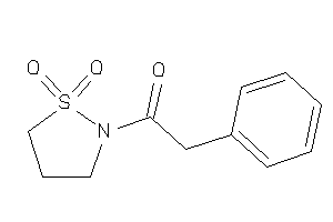 Image of 1-(1,1-diketo-1,2-thiazolidin-2-yl)-2-phenyl-ethanone