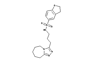 N-[3-(6,7,8,9-tetrahydro-5H-[1,2,4]triazolo[4,3-a]azepin-3-yl)propyl]coumaran-5-sulfonamide