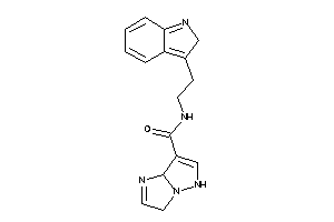 Image of N-[2-(2H-indol-3-yl)ethyl]-5,7a-dihydro-3H-pyrazolo[1,5-a]imidazole-7-carboxamide