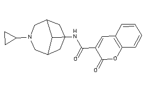 N-(7-cyclopropyl-7-azabicyclo[3.3.1]nonan-9-yl)-2-keto-chromene-3-carboxamide
