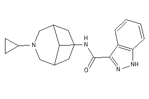 N-(7-cyclopropyl-7-azabicyclo[3.3.1]nonan-9-yl)-1H-indazole-3-carboxamide