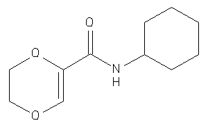 N-cyclohexyl-2,3-dihydro-1,4-dioxine-5-carboxamide