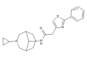 N-(7-cyclopropyl-7-azabicyclo[3.3.1]nonan-9-yl)-2-(2-phenyloxazol-4-yl)acetamide