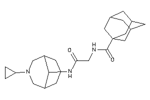 N-[2-[(7-cyclopropyl-7-azabicyclo[3.3.1]nonan-9-yl)amino]-2-keto-ethyl]adamantane-1-carboxamide