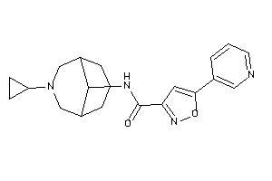 N-(7-cyclopropyl-7-azabicyclo[3.3.1]nonan-9-yl)-5-(3-pyridyl)isoxazole-3-carboxamide