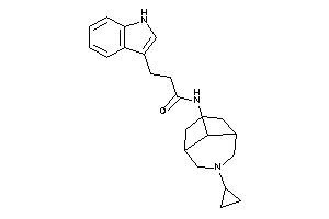 N-(7-cyclopropyl-7-azabicyclo[3.3.1]nonan-9-yl)-3-(1H-indol-3-yl)propionamide