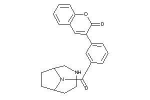 3-[3-(4,9-diazabicyclo[4.2.1]nonane-9-carbonyl)phenyl]coumarin