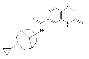N-(7-cyclopropyl-7-azabicyclo[3.3.1]nonan-9-yl)-3-keto-4H-1,4-benzothiazine-6-carboxamide