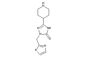 5-(4-piperidyl)-2-(thiazol-2-ylmethyl)-4H-1,2,4-triazol-3-one