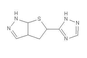 5-(1H-1,2,4-triazol-5-yl)-3a,4,5,6a-tetrahydro-1H-thieno[2,3-c]pyrazole