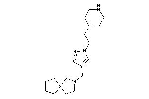 7-[[1-(2-piperazinoethyl)pyrazol-4-yl]methyl]-7-azaspiro[4.4]nonane