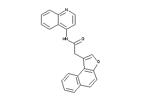 2-benzo[e]benzofuran-1-yl-N-(4-quinolyl)acetamide