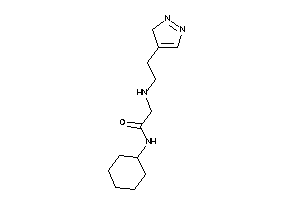 N-cyclohexyl-2-[2-(3H-pyrazol-4-yl)ethylamino]acetamide