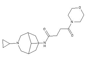 N-(7-cyclopropyl-7-azabicyclo[3.3.1]nonan-9-yl)-4-keto-4-morpholino-butyramide