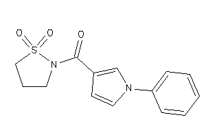 (1,1-diketo-1,2-thiazolidin-2-yl)-(1-phenylpyrrol-3-yl)methanone