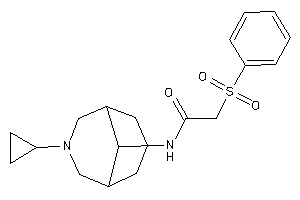 Image of 2-besyl-N-(7-cyclopropyl-7-azabicyclo[3.3.1]nonan-9-yl)acetamide