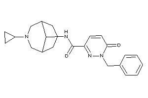 1-benzyl-N-(7-cyclopropyl-7-azabicyclo[3.3.1]nonan-9-yl)-6-keto-pyridazine-3-carboxamide