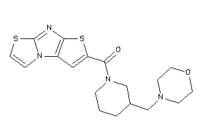 [3-(morpholinomethyl)piperidino]-BLAHyl-methanone