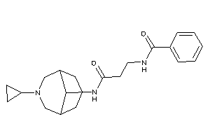 N-[3-[(7-cyclopropyl-7-azabicyclo[3.3.1]nonan-9-yl)amino]-3-keto-propyl]benzamide