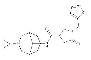 N-(7-cyclopropyl-7-azabicyclo[3.3.1]nonan-9-yl)-1-(2-furfuryl)-5-keto-pyrrolidine-3-carboxamide