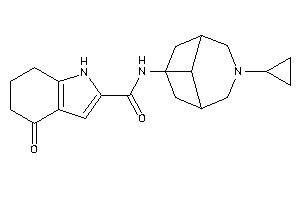 N-(7-cyclopropyl-7-azabicyclo[3.3.1]nonan-9-yl)-4-keto-1,5,6,7-tetrahydroindole-2-carboxamide