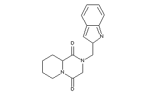 2-(2H-indol-2-ylmethyl)-3,6,7,8,9,9a-hexahydropyrido[1,2-a]pyrazine-1,4-quinone